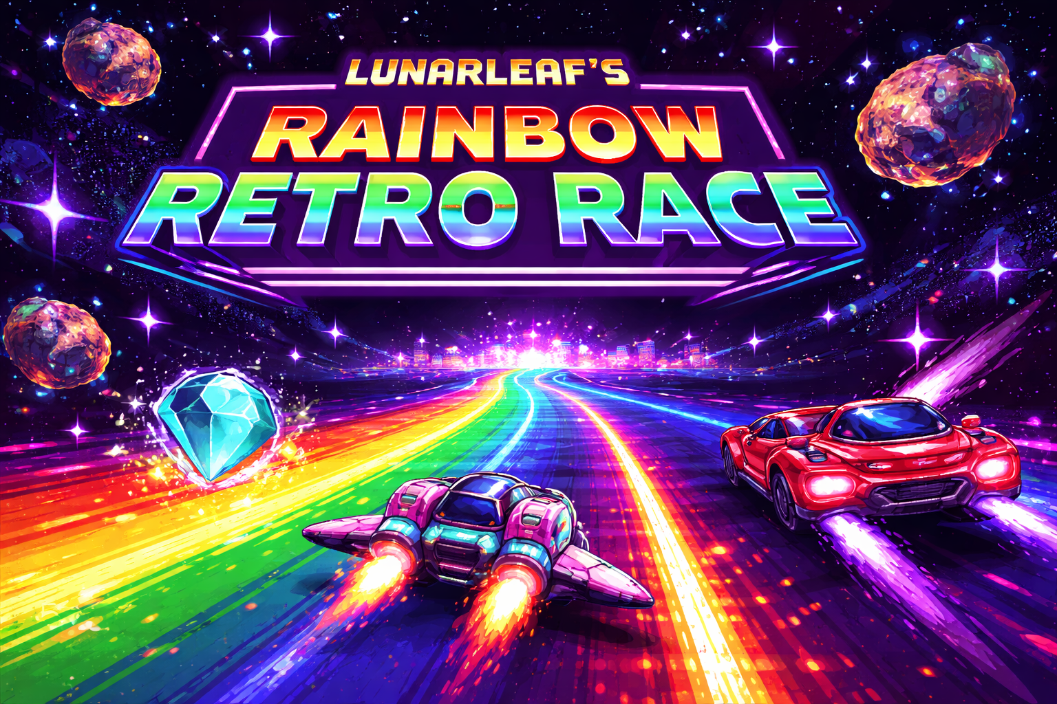 Space Rainbow Race
