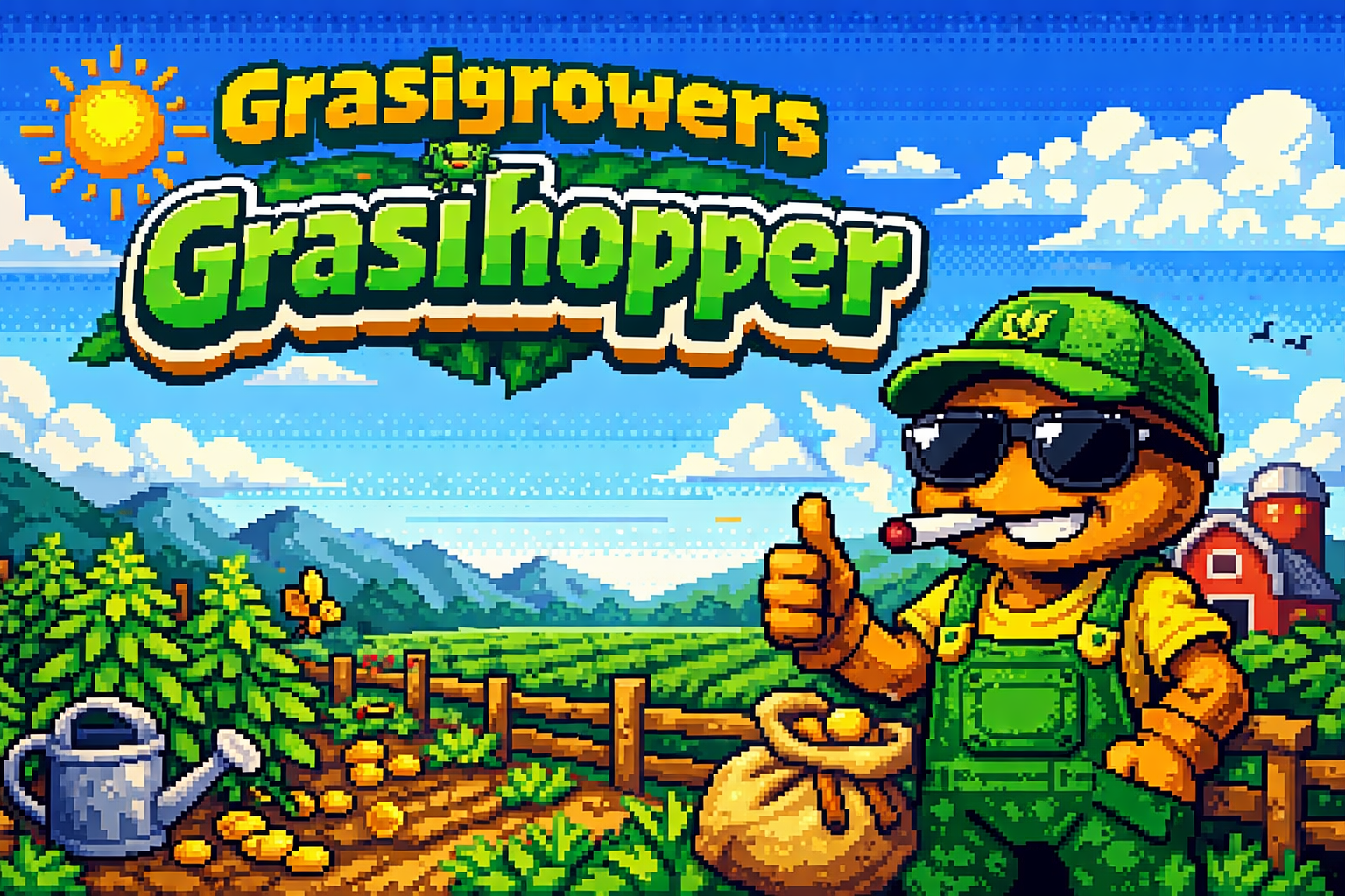 Grasigrowers Grasihopper